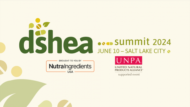 DSHEA summit united natural products alliance unpa will bring together architects of the law and key industry stakeholders to discuss the past, present, and future of the US dietary supplements industry. dietary supplement health and education act